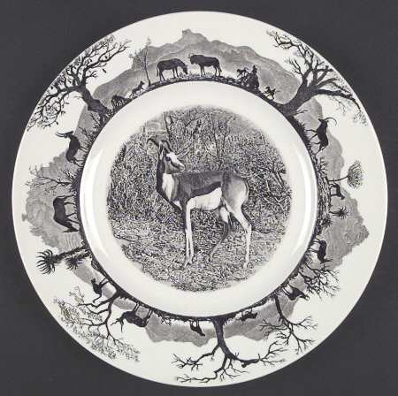 Kruger National Park Kruger Park Stamp Dinner Plate
