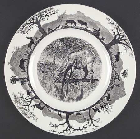 Kruger National Park Kruger Park Stamp Dinner Plate