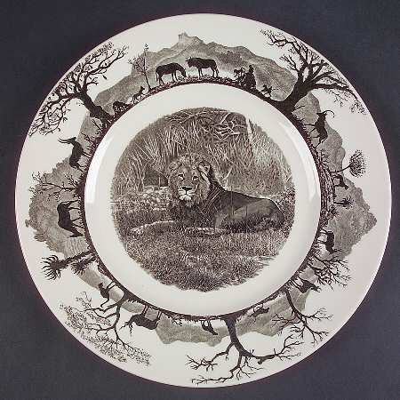 Kruger National Park Kruger Park Stamp Dinner Plate