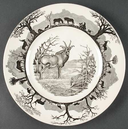 Kruger National Park Kruger Park Stamp Dinner Plate