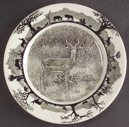 Kruger National Park Kruger Park Stamp Salad Plate