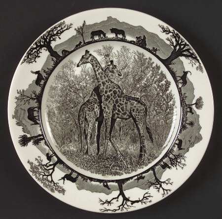 Kruger National Park Kruger Park Stamp Salad Plate