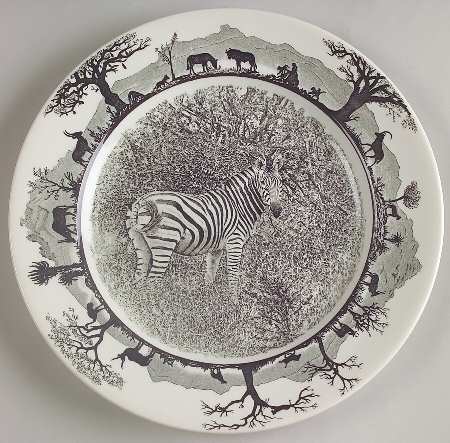 Kruger National Park Kruger Park Stamp Salad Plate