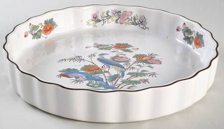Kutani Crane 8" Quiche
