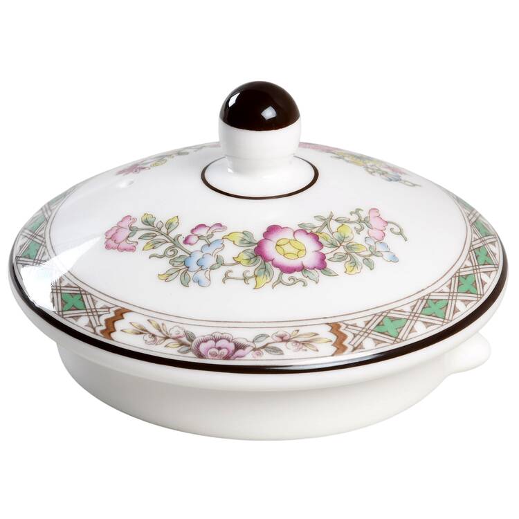Kutani Crane Lid for Teapot