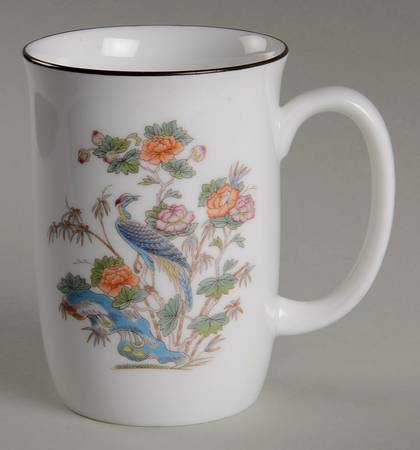 Kutani Crane Mug