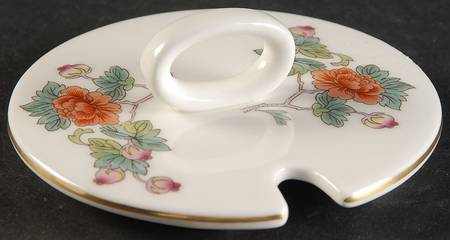 Kutani Crane Lid for Jam/Jelly