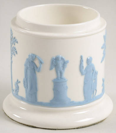 Lavender on Cream Color (Plain) Cigarette Jar No Lid