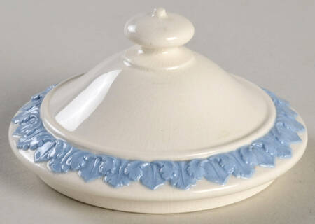 Lavender on Cream Color (Plain) Lid for Mini 146 Shape Sugar Bowl