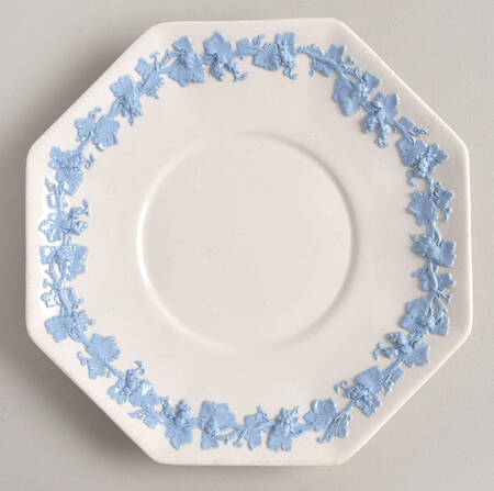 Lavender on Cream Color (Plain) Underplate for Mayonnaise