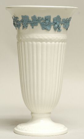 Lavender on Cream Color (Plain) 8" Vase