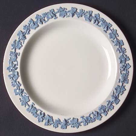 Lavender on Cream Color (Plain) Dessert/Pie Plate