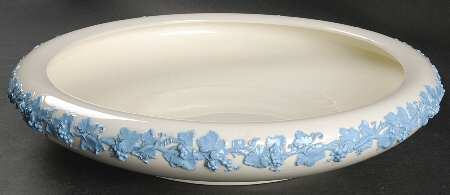 Lavender on Cream Color (Plain) 12" Gardenia Bowl