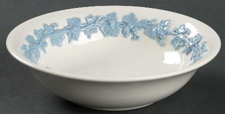 Lavender on Cream Color (Plain) Coupe Cereal Bowl
