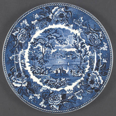 Landscape Dark Blue (No Trim) by Wedgwood
