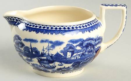 Landscape Dark Blue (No Trim) Creamer