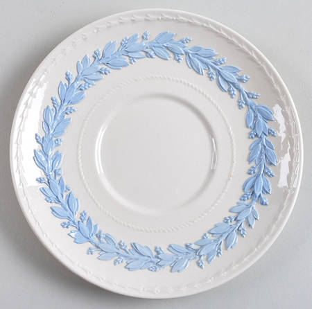 Laurel (Lavender on Cream Color) Saucer for Cream Soup Bowl