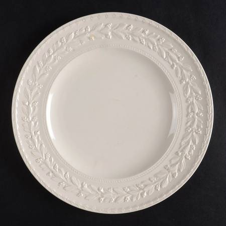 Laurel (Cream Color on Cream Color) Salad Plate