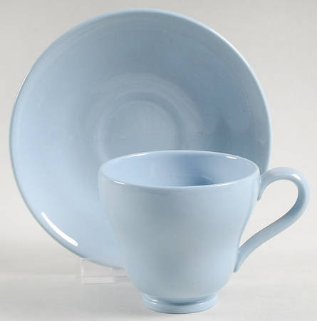 Lavender Footed Demitasse Cup & Saucer Set