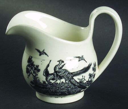 Liverpool Birds Black (No Trim) Mini Creamer
