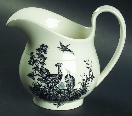 Liverpool Birds Black (No Trim) Creamer