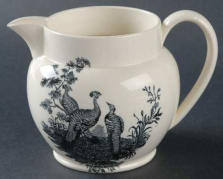 Liverpool Birds Black (No Trim) Creamer