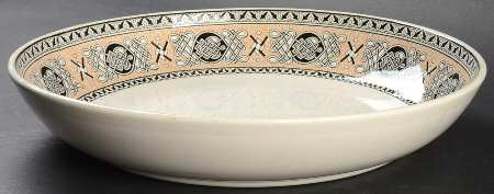 Lindisfarne Black Tan Bread and Butter Bowl