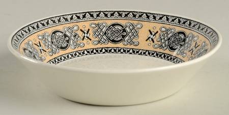 Lindisfarne Black Tan Fruit/Dessert (Sauce) Bowl