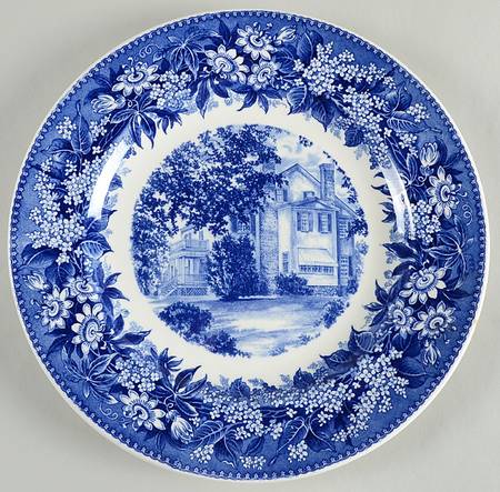 Longwood College Dinner Plate