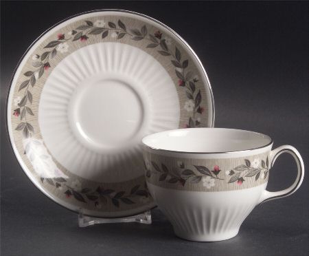 Louisiana Flat Cup & Saucer Set