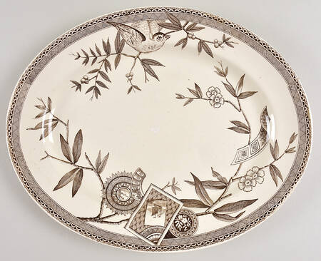 Louise 14" Oval Serving Platter