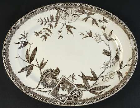 Louise 15" Oval Serving Platter