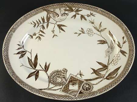 Louise 17" Oval Serving Platter