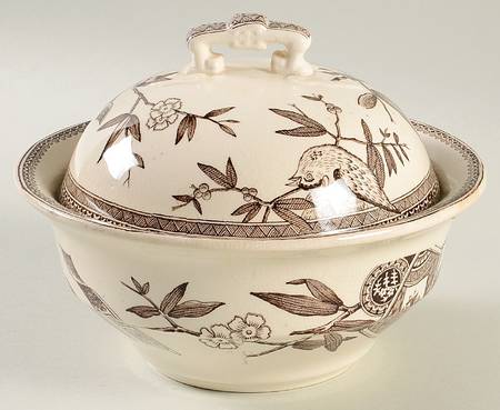 Louise Round Covered Butter