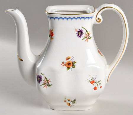 Lowestoft Coffee Pot No Lid