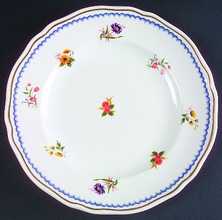 Lowestoft Large Dinner Plate