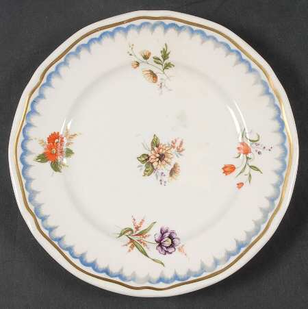 Lowestoft Bread & Butter Plate
