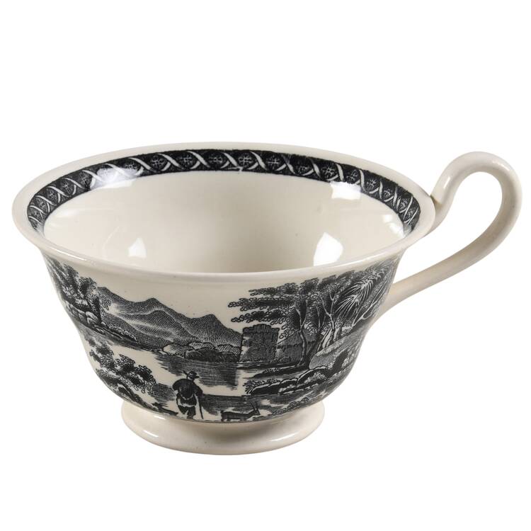 Lugano Black Oversized Cup