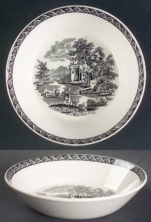 Lugano Black Fruit/Dessert (Sauce) Bowl