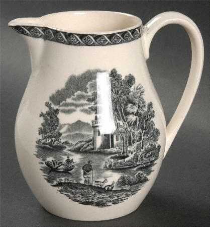 Lugano Black 10 Oz Pitcher