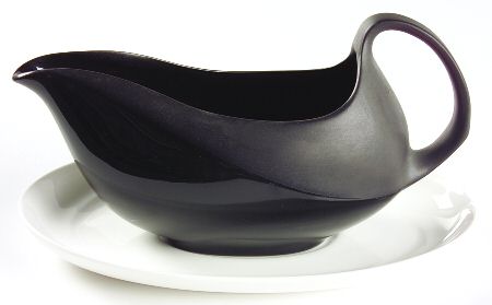 Lunar Gravy Boat & Underplate
