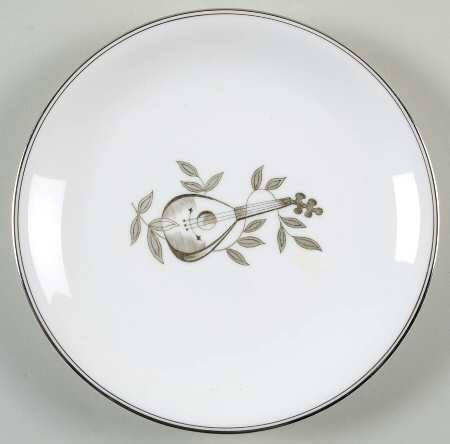 The Lute Bread & Butter Plate