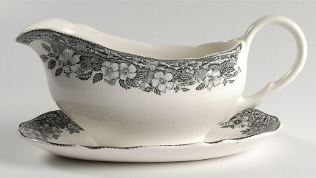 Malverne Gravy Boat & Underplate