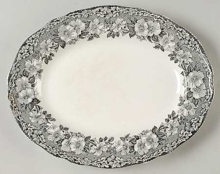 Malverne 11" Oval Serving Platter