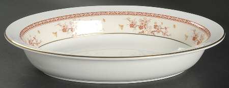 Malabar 10" Oval Vegetable Bowl