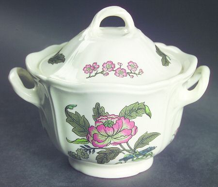 Mandarin Sugar Bowl & Lid