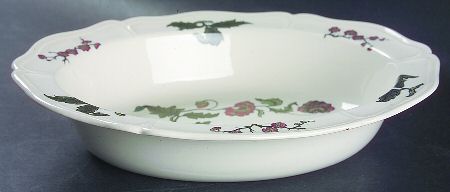 Mandarin 9" Oval Vegetable Bowl