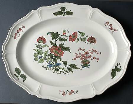 Mandarin 17" Oval Serving Platter