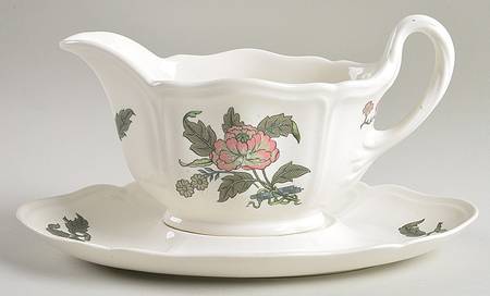 Mandarin Gravy Boat & Underplate