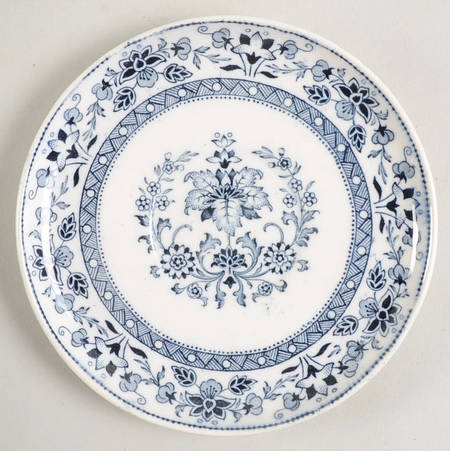 Mandarin Blue Saucer for Demitasse Cup